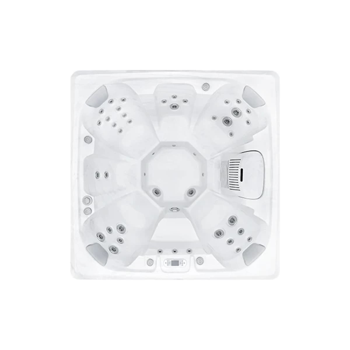 Bellagio Spas 8540B hot tub in an official manufacturer product view